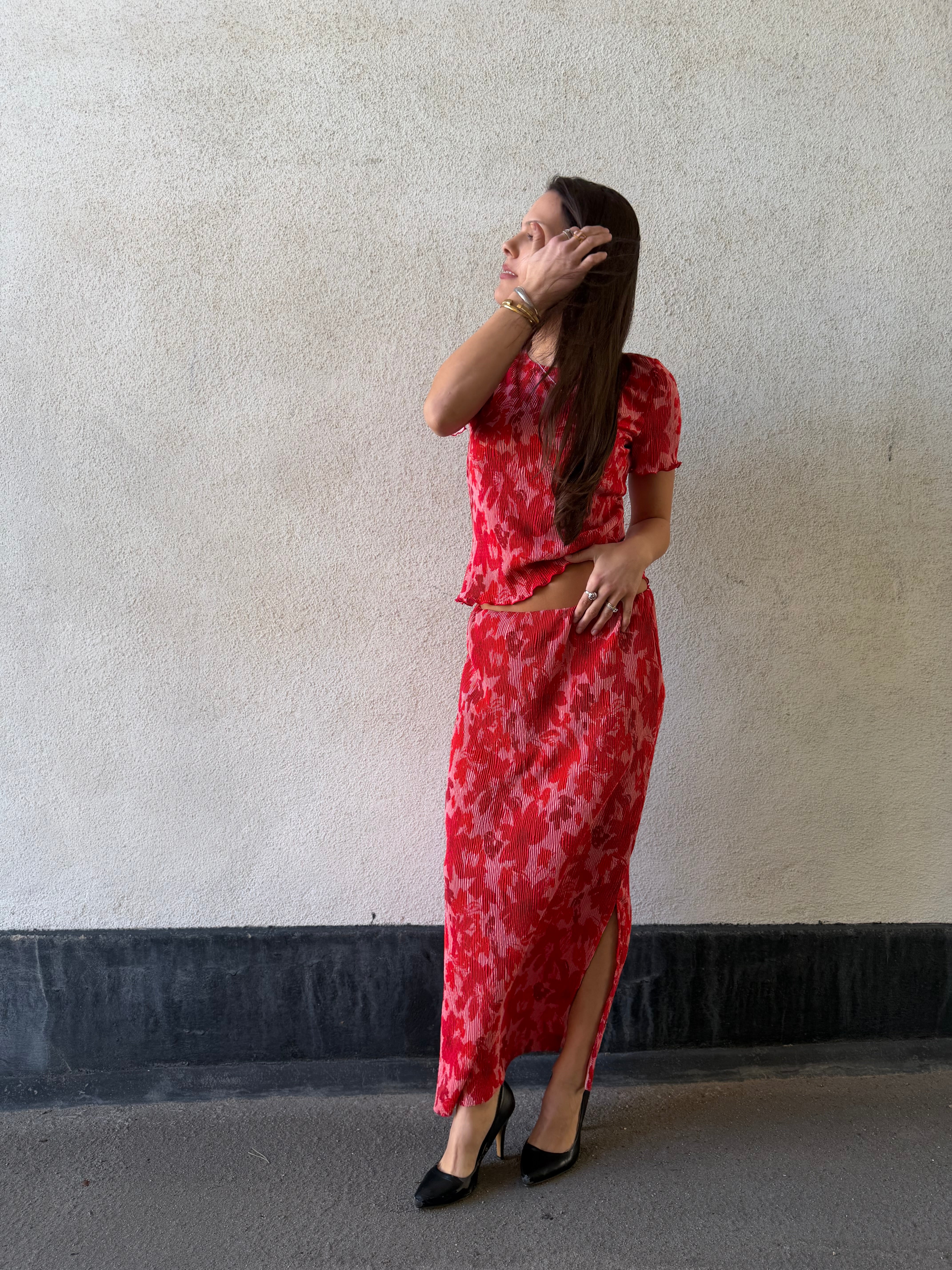 PCFLORA Long Skirt - Adrenaline Rush